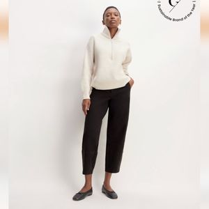 Everlane Utility Barrel Leg Pants Black Sz 4T
